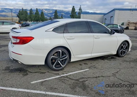 2021 Honda Accord Sport from USA, damaged, VIN 1HGCV1F32MA051071